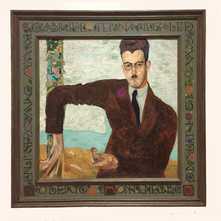 Roberto Montenegro, Portrait of Gabriel Fernandez Ledesma, 1921