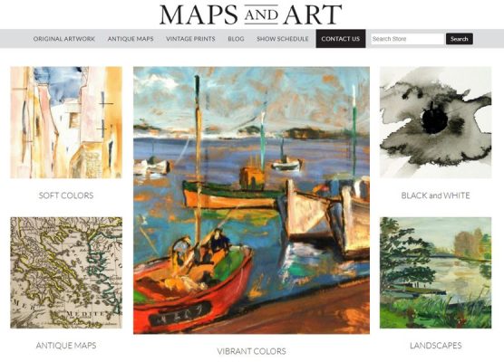 Maps and Art 600